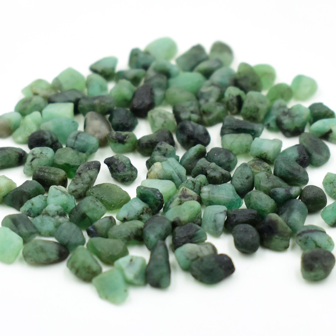 25 Pieces Emerald Small Raw Stones 6 to 8 mm Natural Emerald | Etsy