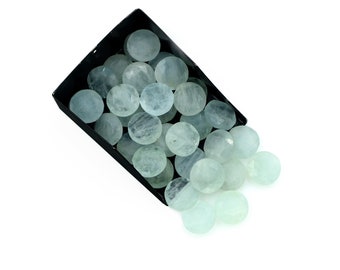 480 Perline Biconiche di Cristallo da 6 mm, Miste All'ingrosso, Sfaccettate per Creazione di Gioielli Fai Da Te (Blu Lago