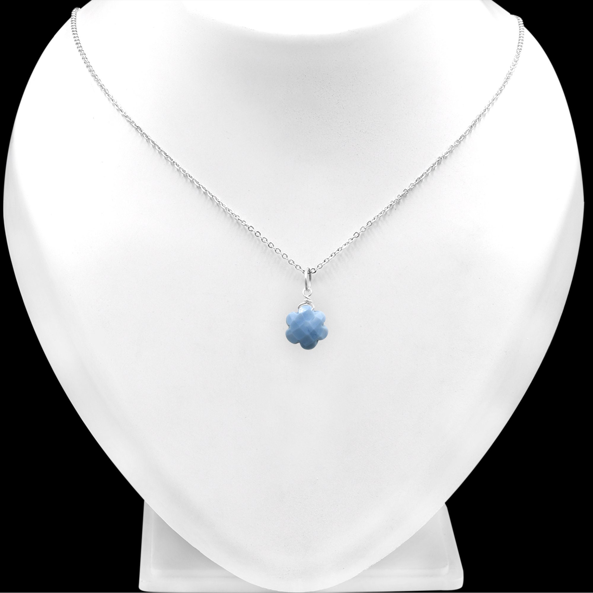 Aurora Tears Collana Con Pietra Portafortuna A Forma Di Cuore, In - Foto 6