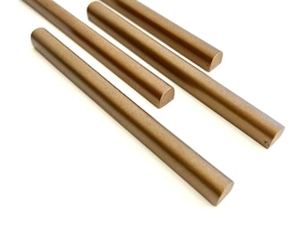 1/2x6 Kensington Metallic Bronze Resin Listello Border Backsplash, Wall Art Décor Tile