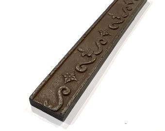 1x8 Roman Metallic Rustic Resin Home Decor Metal Wall Art Listello Border Tile