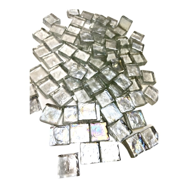 Clear Glass Tiles Etsy