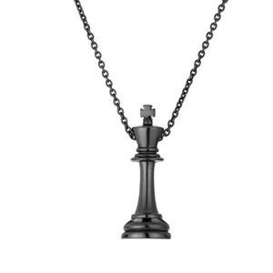 King Chess Piece Pendant Necklace-Chess Player Gift-Unisex Jewelry-Teacher Graduation Gift-Chess Master-Handmade STEM Jewelry
