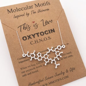 Love molecule necklace shop
