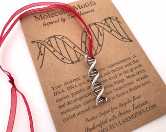 DNA Science Ornament/Bookmark-Science Gift-Genetics Gift-STEM Gift-Family Gift-Graduation Gift-Christmas Gift