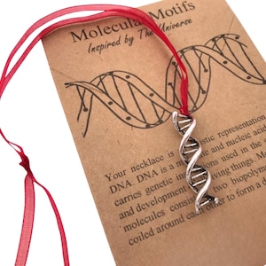 DNA Science Ornament or Bookmark,Genetics Gift,STEM Gift,Family Gift,Graduation Gift,Christmas Gift,Handmade Science Ornament