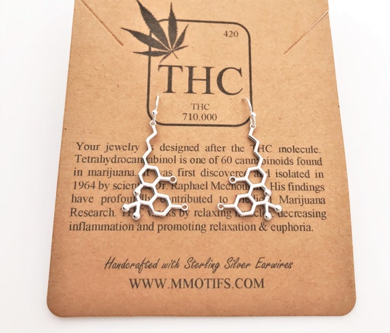 Dispensary Open On Christmas 2022 Thc Molecule Earrings-Cannabis Medical Marijuana Dispensary | Etsy Ireland