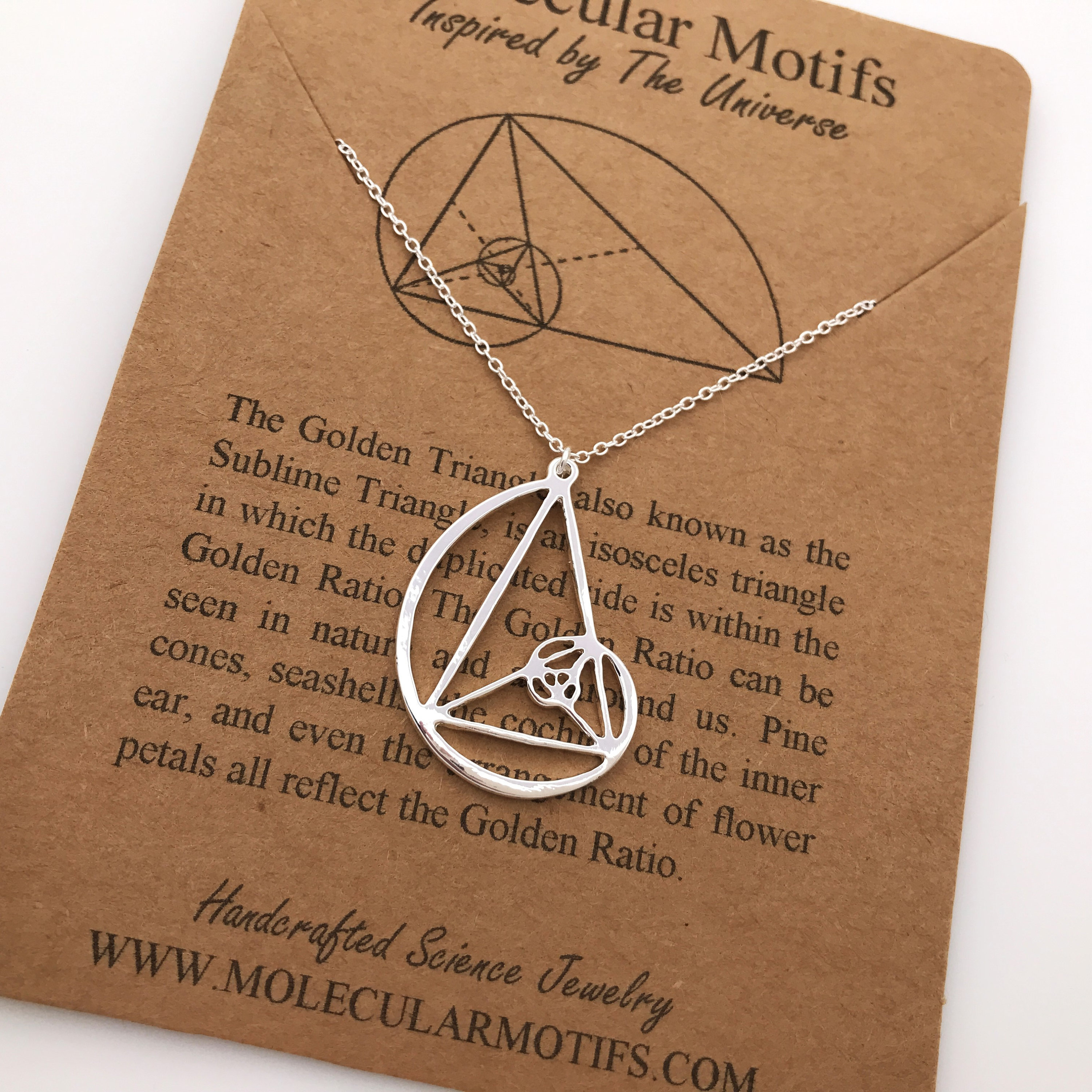 The Golden Ratio Silver Necklace