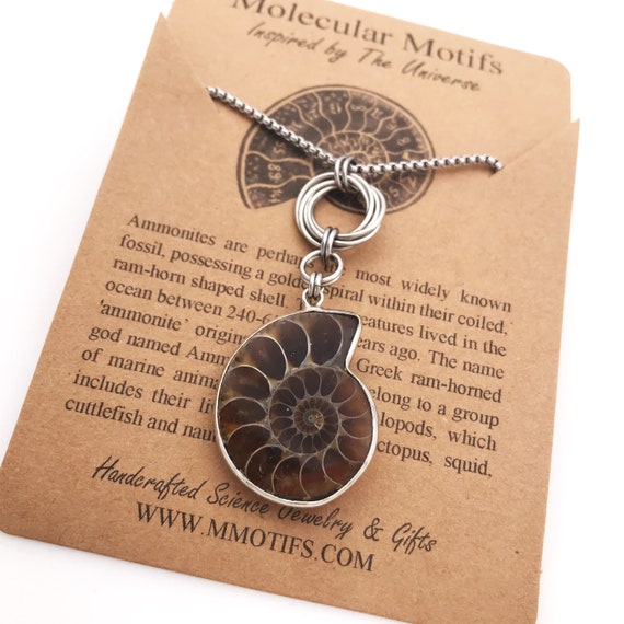 Fossil knot necklace deals