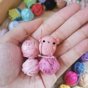 Baby Axolotl Crochet Pattern PDF Amigurumi Tutorial image 3