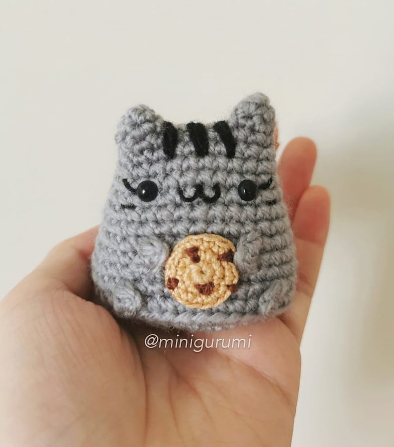 Cookie Kitty Crochet Pattern / Amigurumi Cat Tutorial / PDF Digital Download image 3