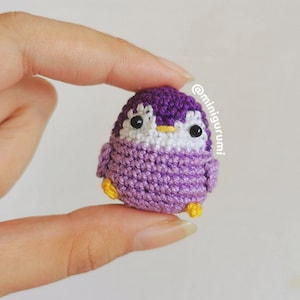 Chubby Penguin Crochet Pattern Amigurumi PDF Digital Download image 5