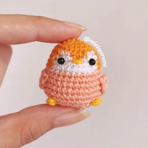 Chubby Penguin Crochet Pattern Amigurumi PDF Digital Download image 6