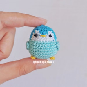 Chubby Penguin Crochet Pattern Amigurumi PDF Digital Download image 4