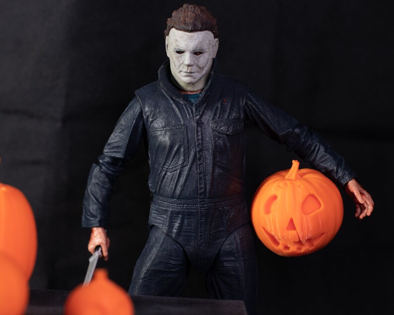 MINIATURE Jack O Lantern 6-pack for Action Figures/dollhouse - Etsy