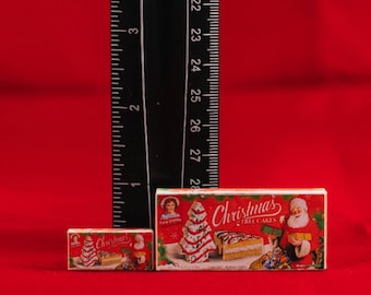 Miniature Christmas Tree Cakes Box (2 Sizes Available!)