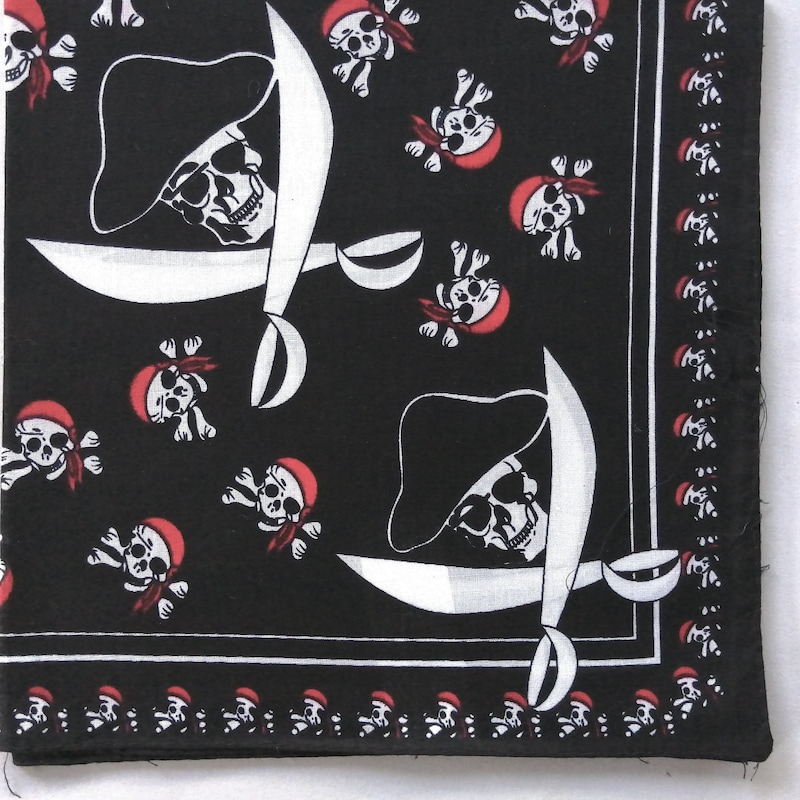 Pirate Bandana - Etsy