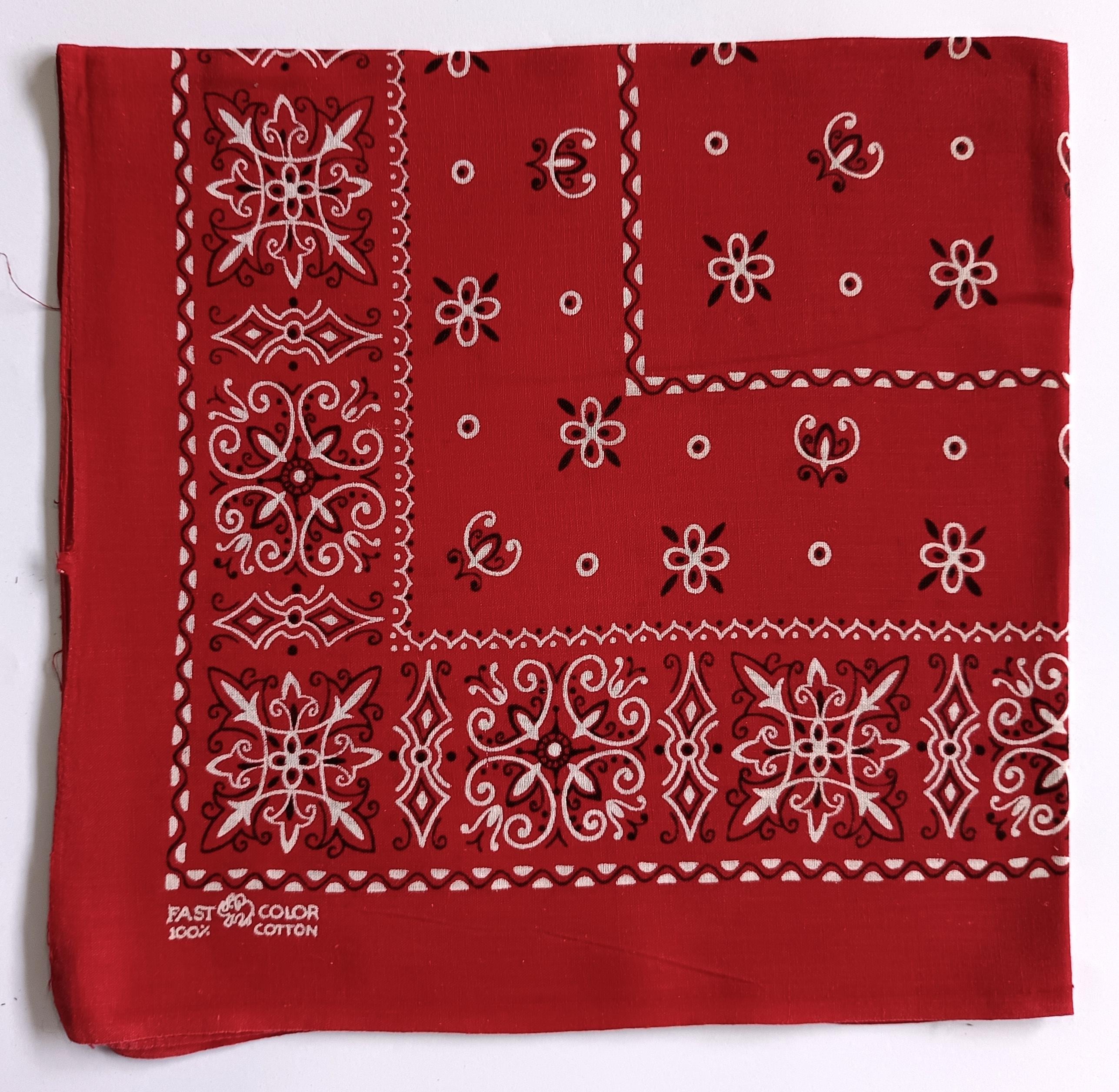 60's Mens Bandana - Etsy