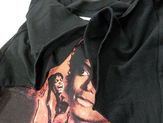 Michael Jackson Thriller T Shirt, Size L, Black S… - image 4