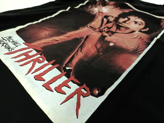 Michael Jackson Thriller T Shirt, Size L, Black S… - image 2