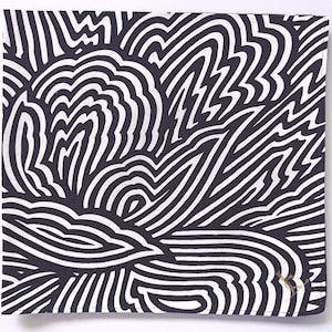 Japanese Pattern Bandana, 20&quot; x 19&quot; inches, Japanese fabric, Cotton, Gift