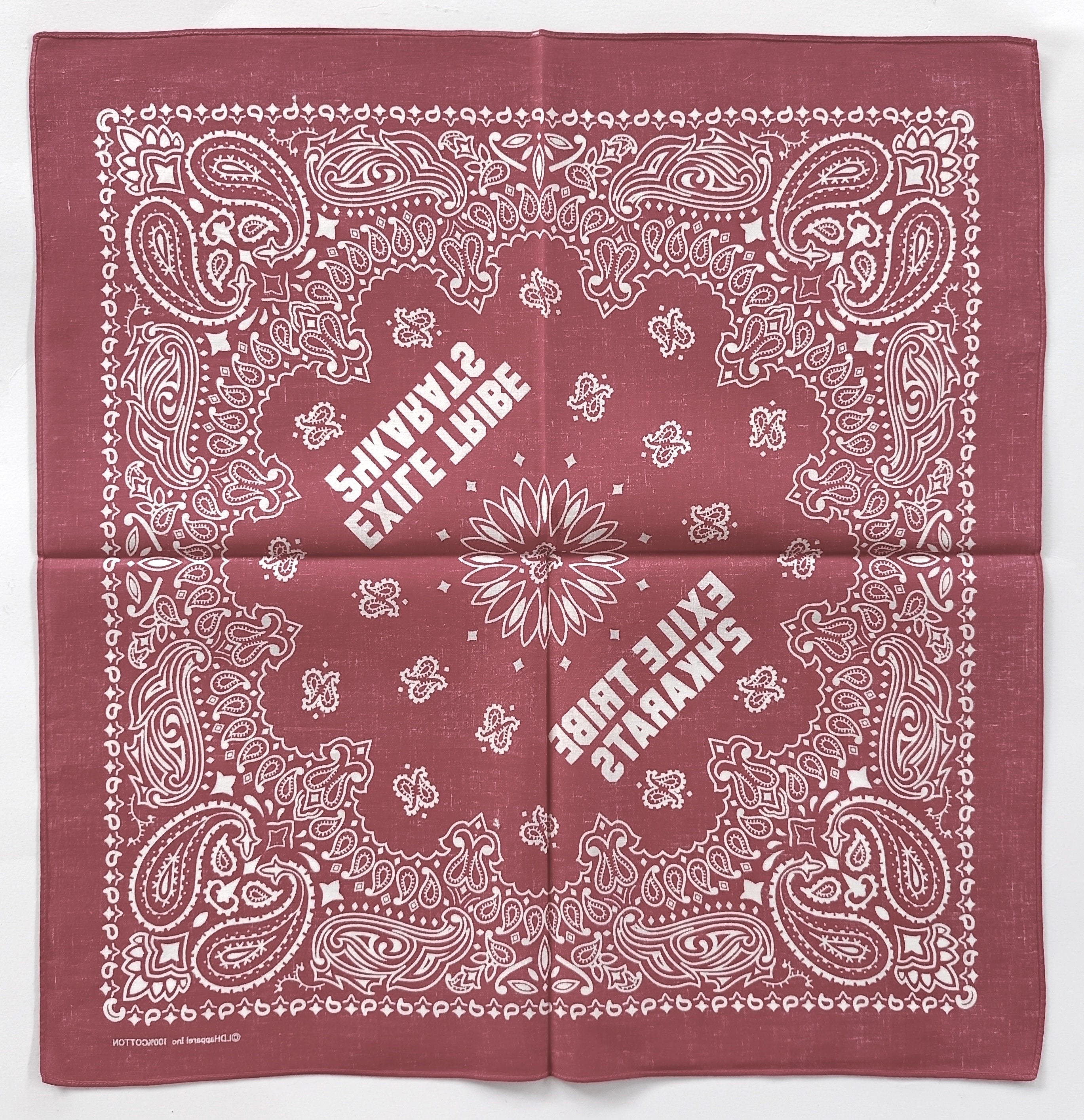 Red Paisley Bandana, 20.5