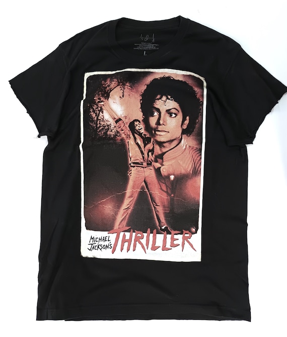 Michael Jackson Thriller T Shirt, Size L, Black S… - image 1