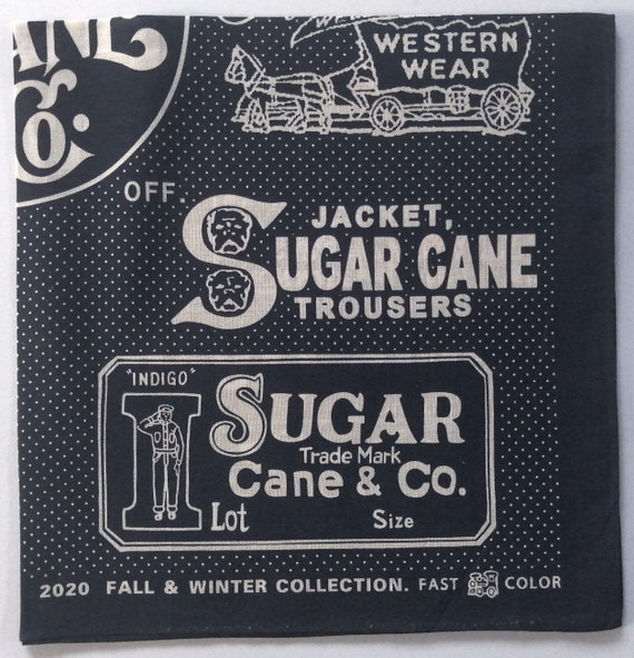Sugar Cane & Co Classic Bandana, Polka Dot, 20.5"… - image 1