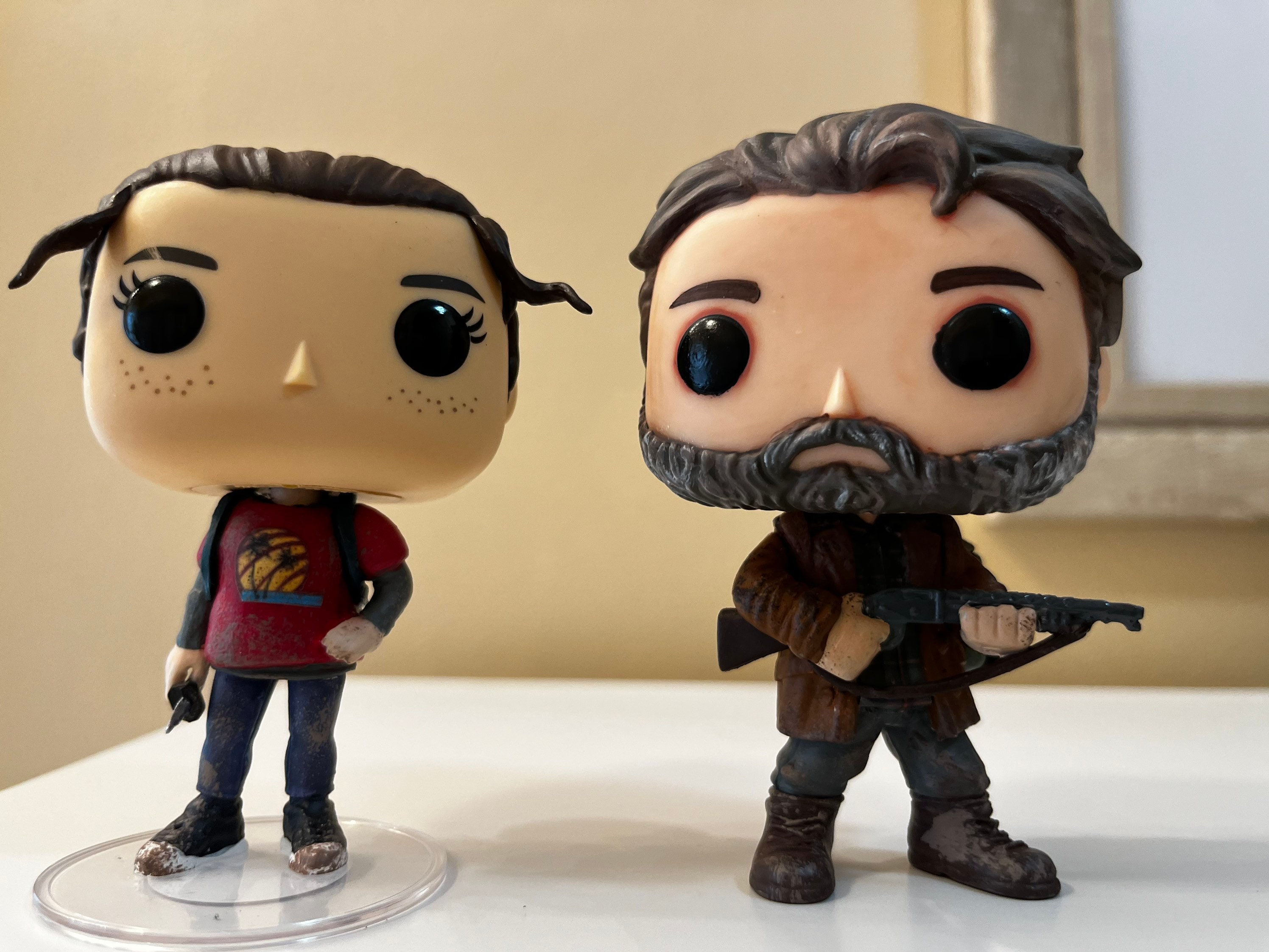 Bbc The Last Of Us 3 Joel & Ellie Vinyl Figures : Target