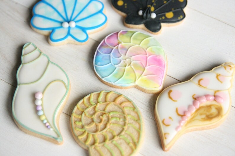 Long shell cookie cutter Etsy