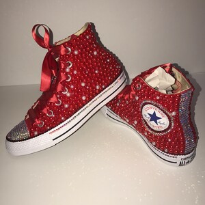 blinged out chuck taylors