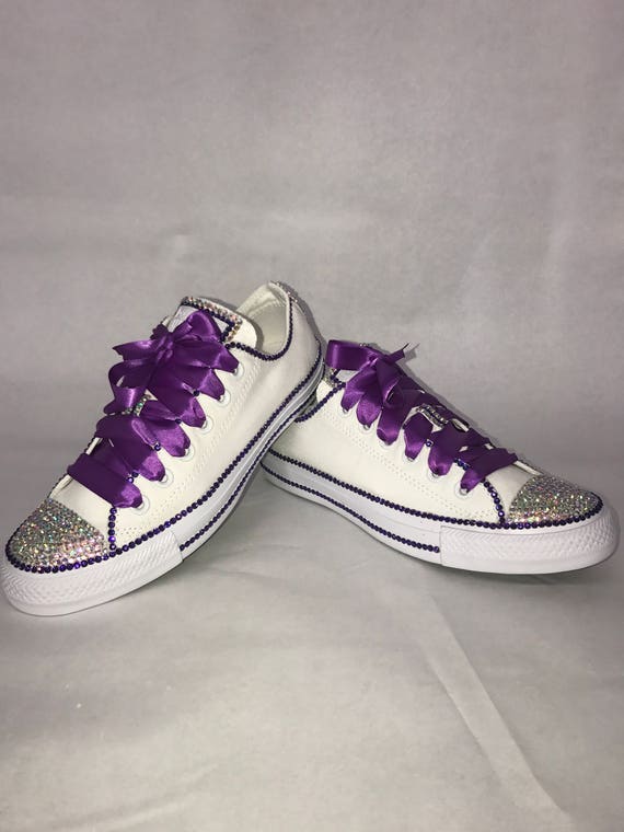 women's purple converse