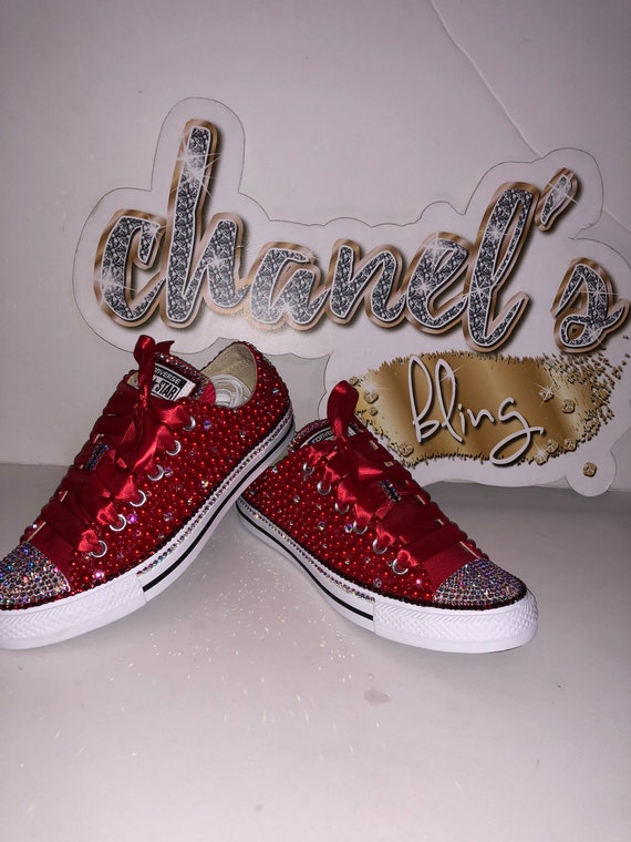 bedazzled chuck taylors