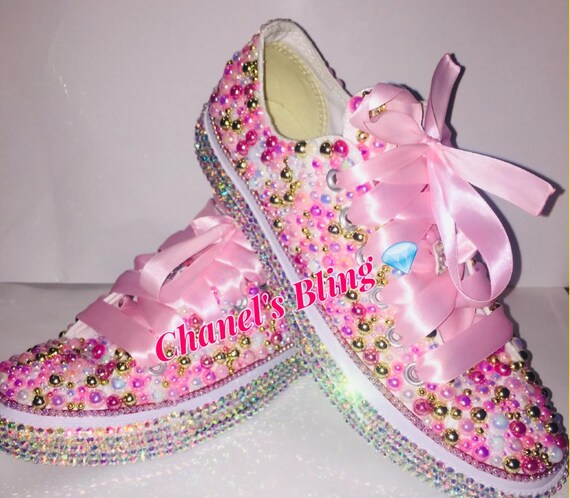 rose gold converse kids