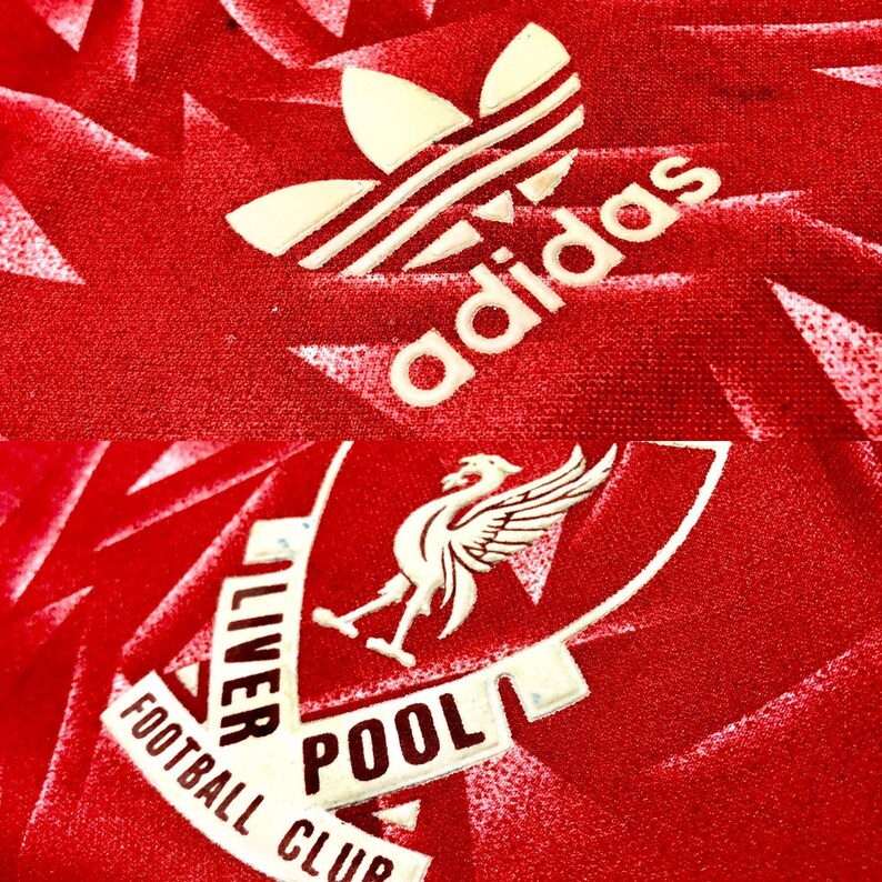 RARE Vintage Adidas LIVERPOOL Candy Sponsor | Etsy