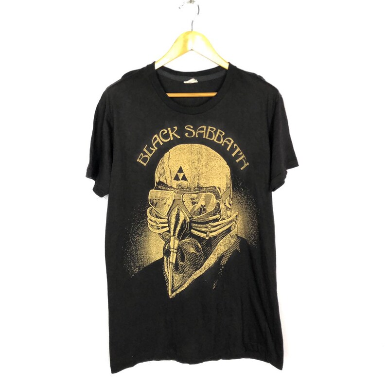 tony stark t shirt avengers black sabbath