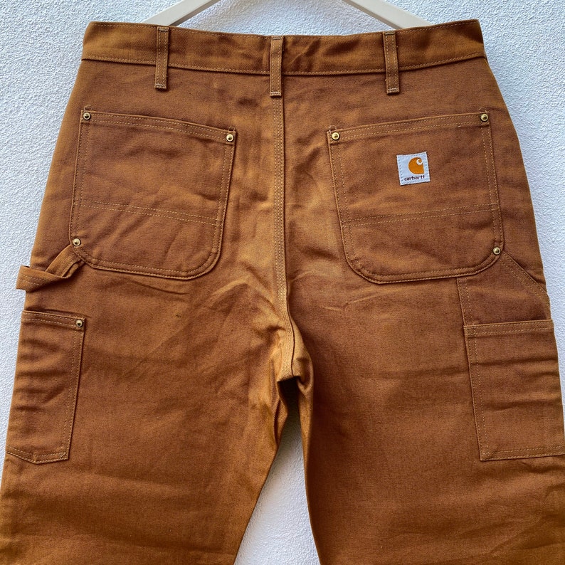 Authentic CARHARTT firm Doublefront Doubleknee DUNGAREE Etsy