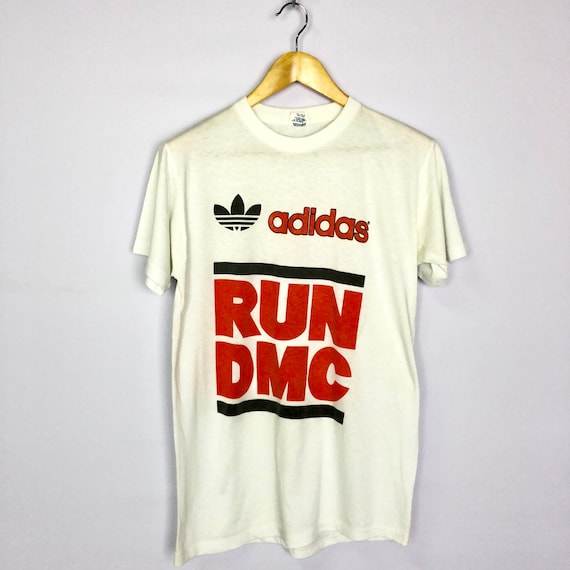 adidas run dmc t shirt vintage