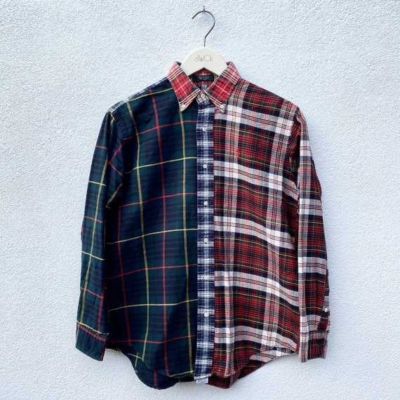 polo ralph lauren patchwork shirt