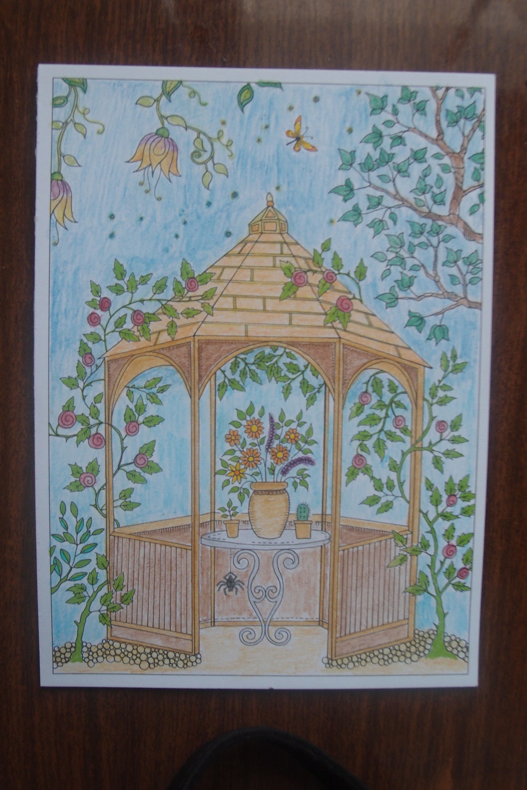 The Secret Garden Greeting Card - Etsy