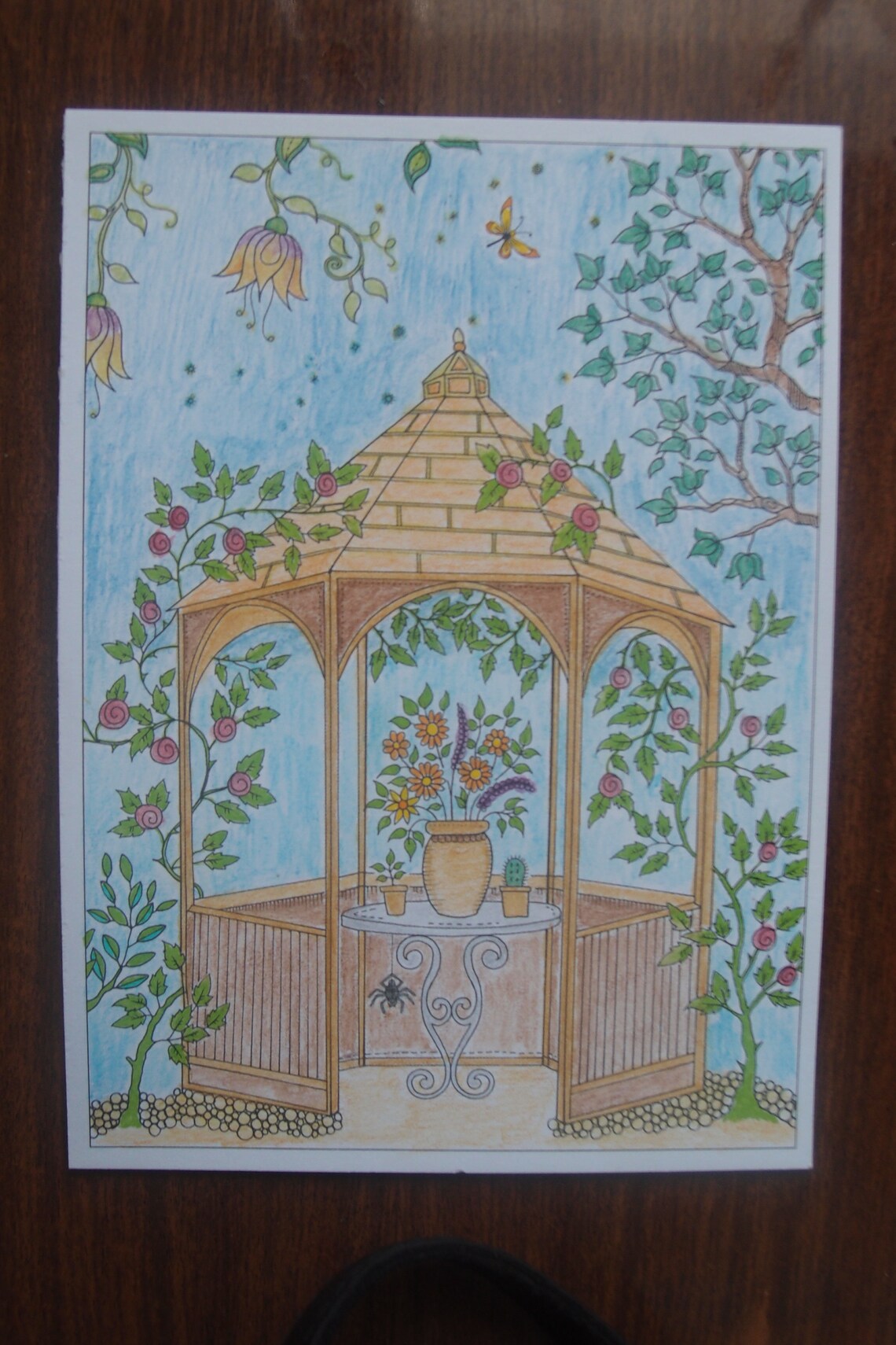 The Secret Garden Greeting Card - Etsy