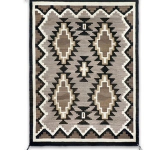 8x10 Ft Western Design Handwoven Wool Navajo Rug Geometric Pattern Native Trible Zapotec Rug All Season Home Decor Turkish Rug Free Shipping