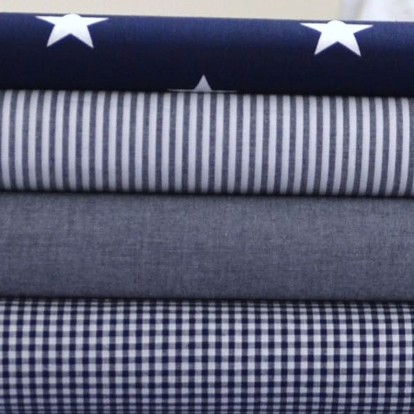 Fabric package 4 navy/marine