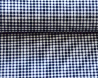 Vichy Bleu Prêt Quilted Fabric Yard carreaux coton pré-Matelassé Rembourré JQ 40 @