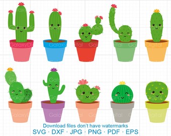 Download Free Cute Cactus Svg Etsy SVG Cut Files