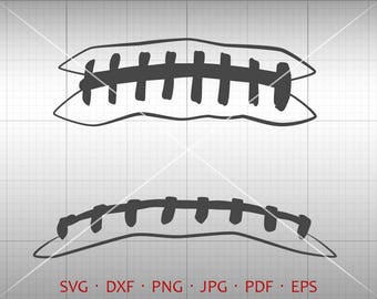 football svg football lace