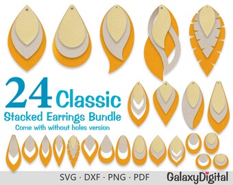 Download Free Faux Leather Earring Svg Etsy SVG Cut Files