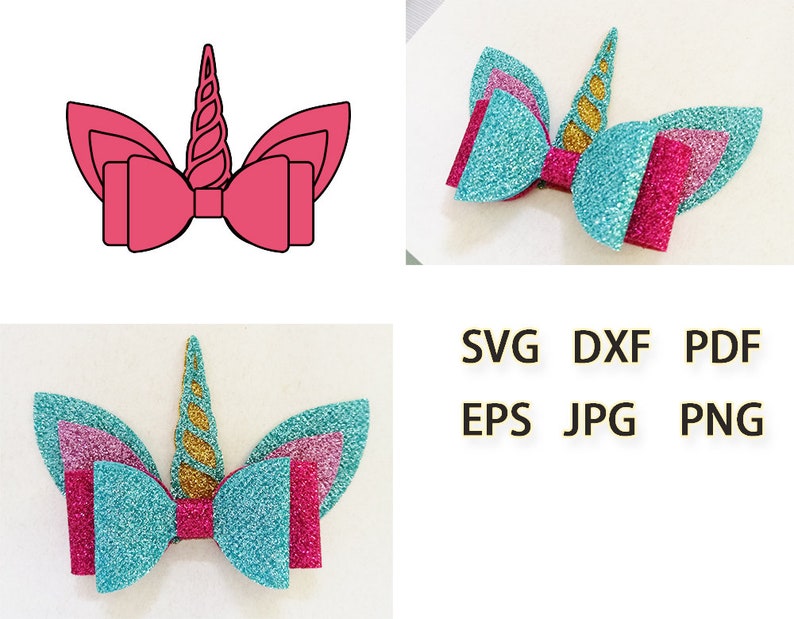 Free Free Unicorn Hair Bow Svg Free 860 SVG PNG EPS DXF File