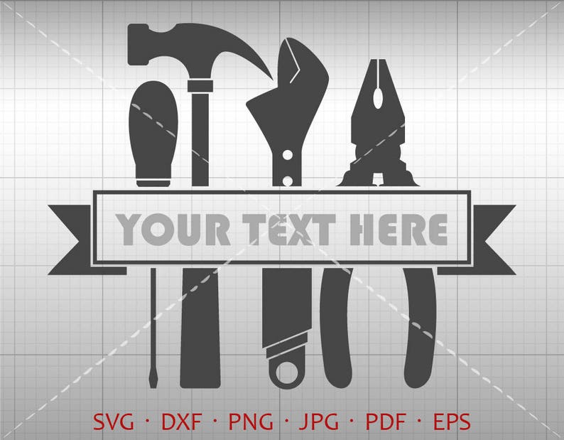 Download Tools SVG Mechanic SVG Handyman SVG Silhouette Cricut Cut ...