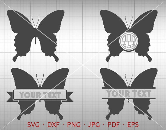 Free Free 347 Monogram Frame Butterfly Monogram Svg SVG PNG EPS DXF File